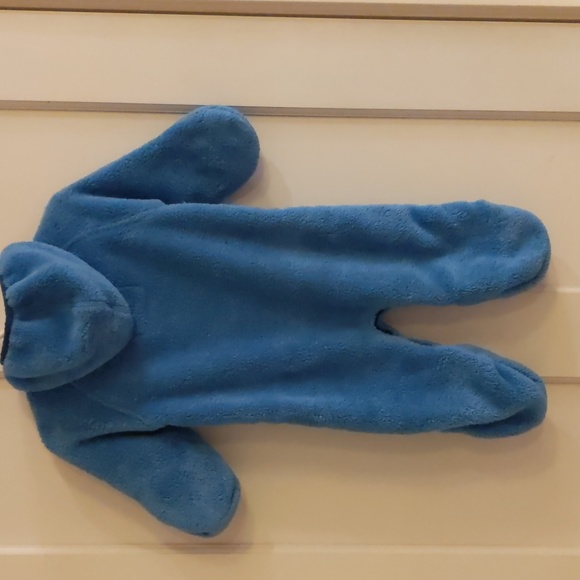 Infant Boy's 3-6 Month North Face Full-Zip Fleece Bunting - Picture 3 of 7